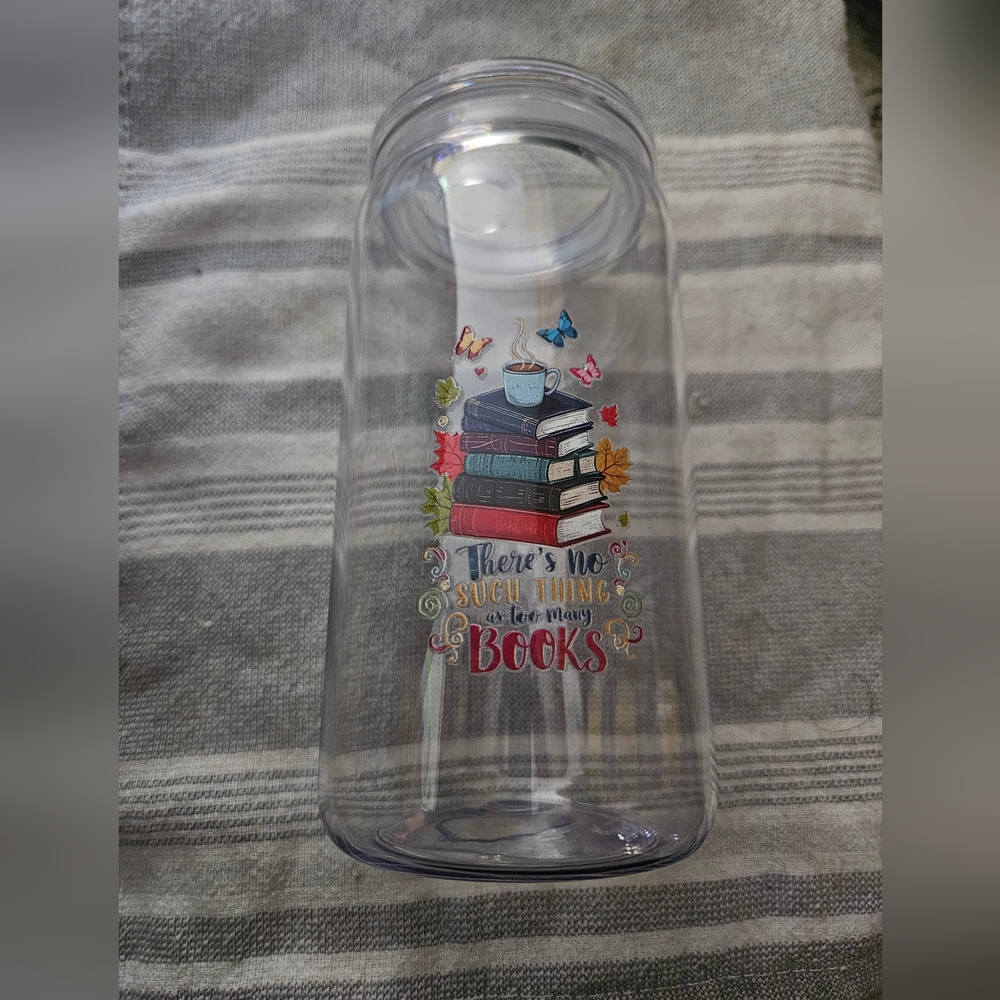 Reading Lover Quote 16oz  Tumbler #63